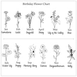 Personalized Cutting Board For Mom - Grandma, Birth Flower Grandmom's Garden, Mothers Day Gifts For Grandma, Christmas and Birthday Gifts For Mom From Son, Daughter, Chopping Board for Mama's Kitchen Generic