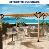 Grehitk 8PC 45 Degree Angle Support Bracket, Pergola Kit Heavy Duty Connector Brace Bracket Kit for Pergolas for for Gazebos Patio Pergolas Log Cabin Elevated Wood Stand Kit Grehitk