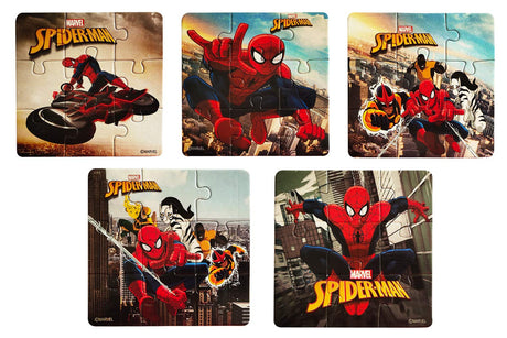 Myesha Toys Spider Zigsaw Puzzle, Pack of 5, Total 45 Pieces Myesha Toys