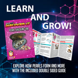 Discover-It Dissection Kit for Kids, Real Freshwater Pearl Science Lab Kit for Oysters, Science Toys for Kids Ages 5 and Above Dissect It