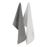 DII Home Sweet Farmhouse Kitchen Collection, Potholder/Oven Mitt/Dishtowel Set, Black, 4 Count DII