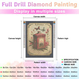 Sailboat on The Lake Sunset Diamond Painting Kits for Adults Beginners,5D DIY Diamond Art Kit,Full Round Drill Diamond Gem Art for Adults,Home Wall Decor 12x16 Inch LNZZ