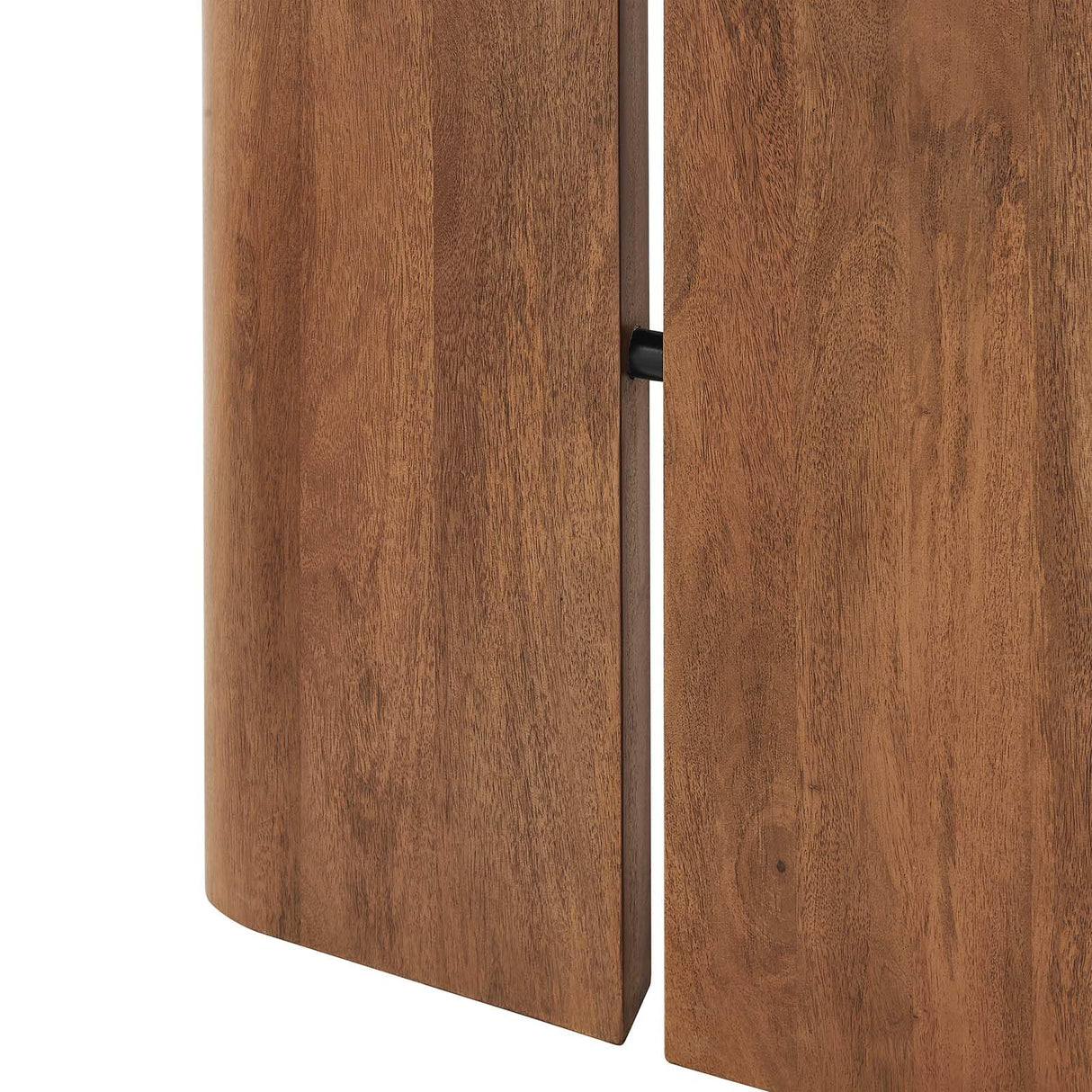 Modway Amistad Solid Wood Modern Farmhouse Rectangular Walnut, 60" Dining Table Modway