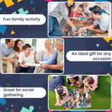 300 Piece Puzzle for Adults Jigsaw Puzzles Dog Puzzles 300 Pieces for Adult Kids Ages 8-10 10-12 Recycled Cardboard Adult Puzzles Game Birthday Gift Family Challenging Game 20.5x15IN WSCXSC