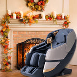 MassaMAX MT339 4D Massage Chair, Full Body Shiatsu Recliner with Auto Extendable Footrest, Zero Gravity, SL Track, Deep Yoga Stretch,15 Modes, AI Voice Control, Foot Rollers, and Heating (Magic Black) MassaMAX