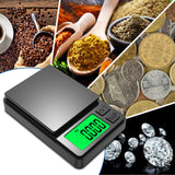Mik-Nana Pocket Scale, 1000g x 0.01g Precision Gram Scale, Small Digital Scale Grams Ounces Grains, Kitchen Scale, Jewelry Scale for Gold, Gem, Coffee, Herb, Great for Travel Food Scale Mik-Nana