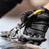 ToughBuilt - Right Cut Aviation Snips - One Handed Lock Operation - (TB-H4-60-R) ToughBuilt
