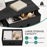 YITAHOME Fabric Dresser with 8 Drawers, Tall Dresser with Fabric Bins, Storage Tower Unit, Chest of Drawers for Living Room, Hallway YITAHOME