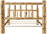 Montana Woodworks Log Furniture - Queen Bed - Varnished Montana Woodworks
