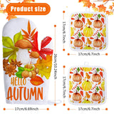 20 Pieces Blank Sublimation Oven Mitts Set Include Blank Sublimation Heat Resistance Oven Gloves and Blank Sublimation Pot Holders for DIY Kitchen Dining Room Accessories Patelai