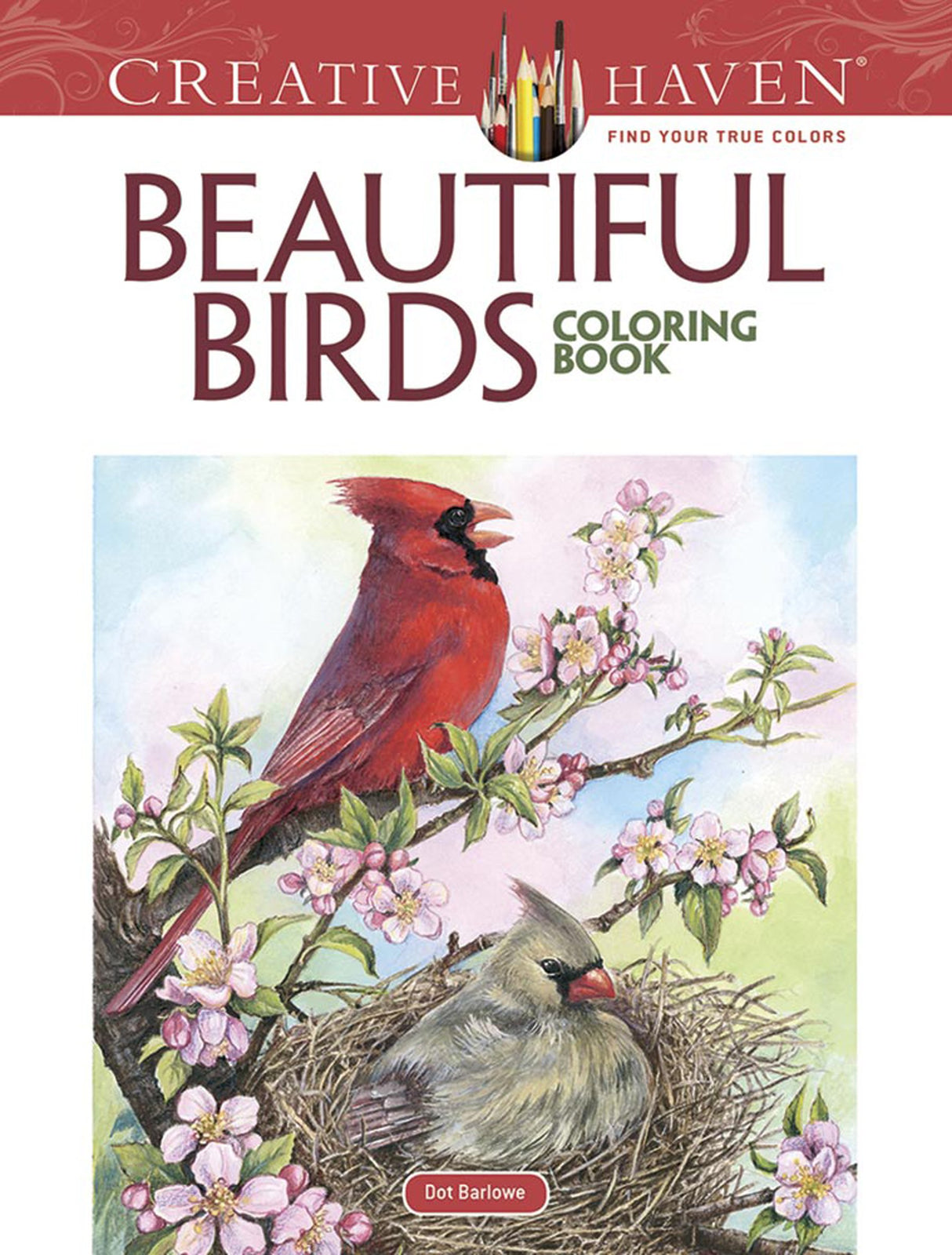 Adult Coloring Beautiful Birds Coloring Book (Adult Coloring Books: Animals) Dover Publications