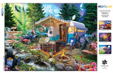 Buffalo Games - Jeff Haynie - Mountain Retreat - 1000 Piece Jigsaw Puzzle For Adults - High Quality Challenging Puzzle Perfect for Game Nights - Finished Puzzle Size is 26.75 x 19.75 Buffalo Games