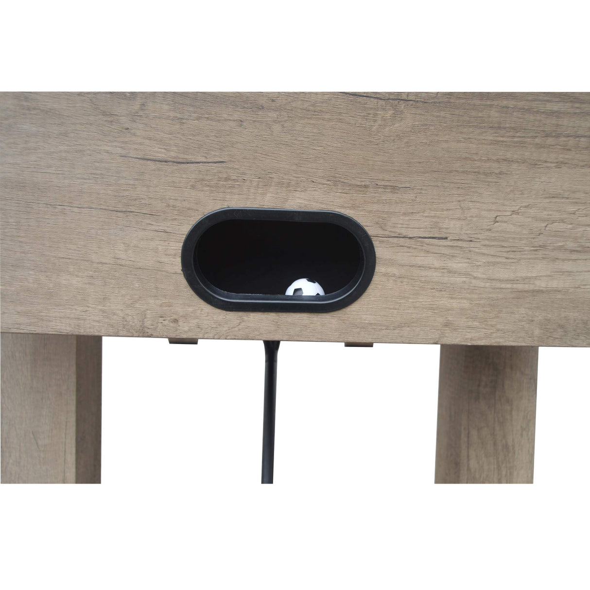 Hathaway Braxton 55-in Competition Foosball Table, Arcade Table Soccer, Perfect for Family Game or Recreation Rooms, Includes (2) 36-mm ABS Foosballs and Built in Ball Returns Hathaway