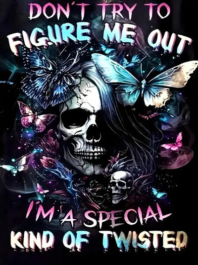 Meothan Diamond Art Kits for Adults, 5D DIY Skull Diamond Painting Kits for Adults Beginners, Diamond Dots Kits Gem Arts Crafts for Living Room Bedroom Offices Home Wall Decor 12X16 Inch