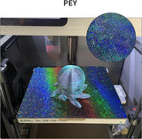 Imdinnogo 3D Printer Platform Bambulab X1 P1P P1S Multi Color PEY - Texture PEI Coating Build Plate 257x257mm: Newest Upgrade Accessories Transfer Shiny Star to Prints 10.1x10.1in Bczamd Imdinnogo