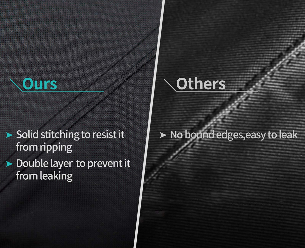 iCOVER Offset Smoker Cover 60 inch Charcoal Pellet Grill Cover Heavy Duty Waterproof 600D BBQ Smoker Cover for Brinkmann for Char-Broil for Weber for Nexgrill for New Braunfels for Oklahoma Joe's i COVER