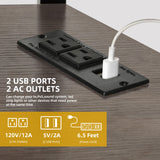 DWVO TV Stand with Mount, Black TV Stands for Living Room w/Power Outlet, LED Entertainment Center for 70/65/60 inch TV, Height Adjustable TV Console Cabinet, Grey DWVO