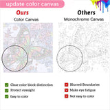 4 Pack Butterfly Paint by Number for Kids with Wooden Frame, Paint by Numbers for Kids Butterflies Ages 4-8-12, Easy Painting with Numbers DIY Acrylic Oil Painting Kits for Home Wall Decor (8X8 inch) xackcme