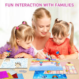 PERRYHOME Foil Arts and Crafts for Kids Ages 4-8 -DIY Unicorn & Princess Foil Foam Stickers Fun,Mess Free Kids Crafts,Creative Christmas Birthday Gifts Toys for 4 5 6 7 8 Year Old Girls PERRYHOME