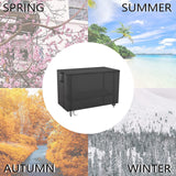 Youlvy Outdoor Prep Table Cover 72 Inch,Waterproof Patio Stainless Steel Table Cover Metal BBQ Table Cover All Season Pretection for Outdoor Table - 72 x 24 x 35 Inch Youlvy