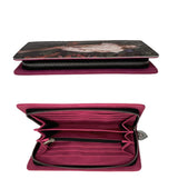 Youkang Sublimation Wallet Women's Zipper Card Holder Storage Bag Women's Travel Clutch Wristband DIY Craft (Red) Youkang