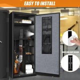 INKUITEN Gun Safe Door Organizer,Gun Safe Storage Accessories for Gun Cabinet, Closet,Easy to Install INKUITEN
