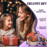 NEGEKFKX 8 Pcs Halloween Diamond Art Painting Coasters Kits,Horror Coaster with Holder for Adults, Non-Slip DIY Dot Paint Craft Kits,5D Full Drill DIY Diamond Dot Gem Art Kit Home Decor Arts Craft NEGEKFKX