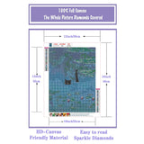 ASslanLYs 5D DIY Diamond Painting Kits for Adults,Cats in Diving Diamond Painting Full Drill Round Art Gems Diamond Art Perfect for Home Wall Decor(12x16 inch /30x40 cm) ASslanLYs