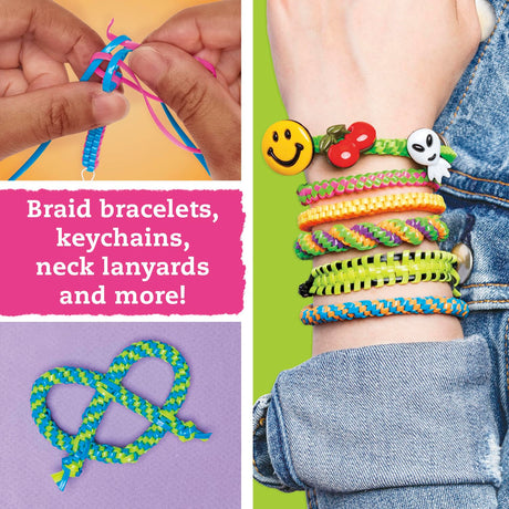 KLUTZ The Best Ever Book of Lanyard, Scoubidou, and Boondoggle Craft Kit Klutz