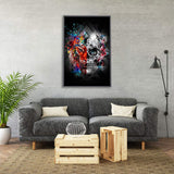 1000 Piece Jigsaw Puzzle for Adults - Tiger and Skull Puzzle - Wooden Puzzle - for Adults Teens Educational Toys Gifts(29.5x19.7 Inches) Buhoet