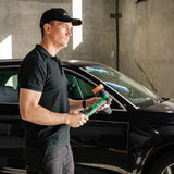 BATOCA S5 Cordless Car Buffer Polisher Kit 1 Inch 3 Inch Dual Action & Rotary Polishing Machine for Car Detailing,2x 2.0Ah Batteries,6 Variable Speeds 2000-5500RPM,Orbital Polisher for Car Boat Polish BATOCA