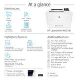 HP LaserJet Pro M501dn Duplex Printer with One-Year, Next-Business Day, Onsite Warranty (J8H61A) HP