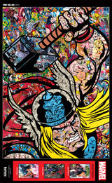 Buffalo Games - Marvel - Thor Collage - 500 Piece Jigsaw Puzzle for Adults -Challenging Puzzle Perfect for Game Nights - Finished Size is 21.25 x 15.00 Buffalo Games