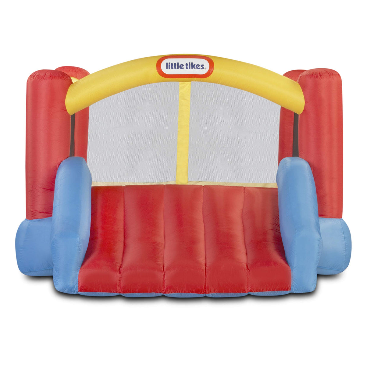 Little Tikes Jump 'n Slide Inflatable Bouncer Includes Heavy Duty Blower With GFCI, Stakes, Repair Patches, And Storage Bag, for Kids Ages 3-8 Years Little Tikes