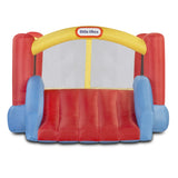Little Tikes Jump 'n Slide Inflatable Bouncer Includes Heavy Duty Blower With GFCI, Stakes, Repair Patches, And Storage Bag, for Kids Ages 3-8 Years Little Tikes