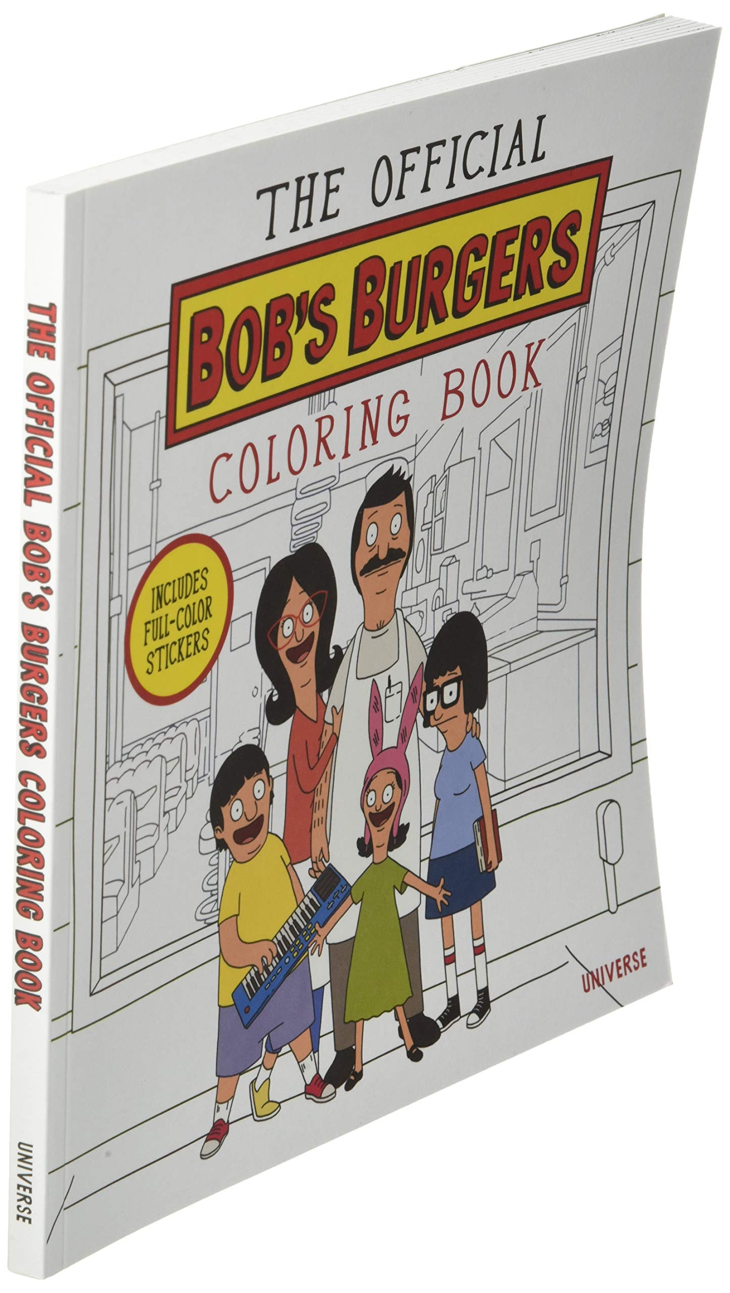 The Official Bob's Burgers Coloring Book