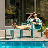 Werph Patio Furniture Set, 4 Pieces Outdoor Furniture Patio Table and Chairs Set, Patio Chairs Set of 4 Patio Conversation Sets Balcony Bistro Set Porch Furniture for Lawn Garden Poolside Werph