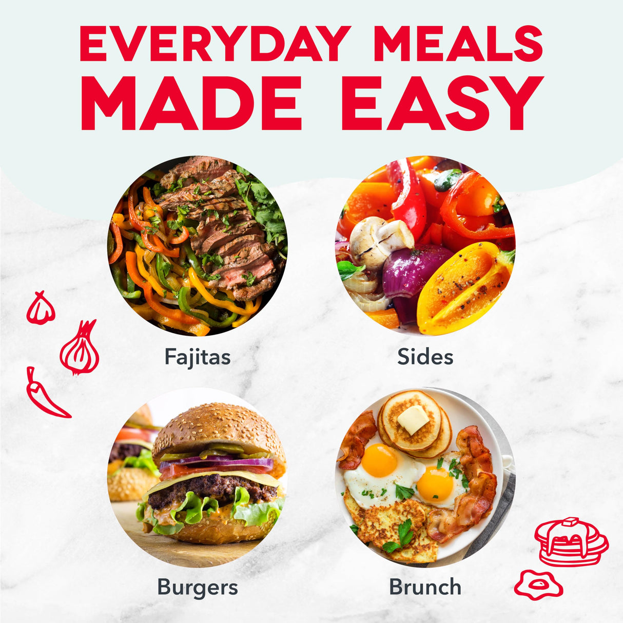 DASH Deluxe Everyday Electric Griddle with Dishwasher Safe Removable Nonstick Cooking Plate for Pancakes, Burgers, Eggs and more, Includes Drip Tray + Recipe Book, 20” x 10.5”, 1500-Watt - Red DASH