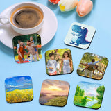 Sublimation Blank Fridge Magnets for Home Kitchen Refrigerator Microwave Oven Wall Door Decoration or Office Calendar with 30 Pcs Sublimation Printing Square Blank, 30 Pcs DIY Metal Magnetic Cruzix