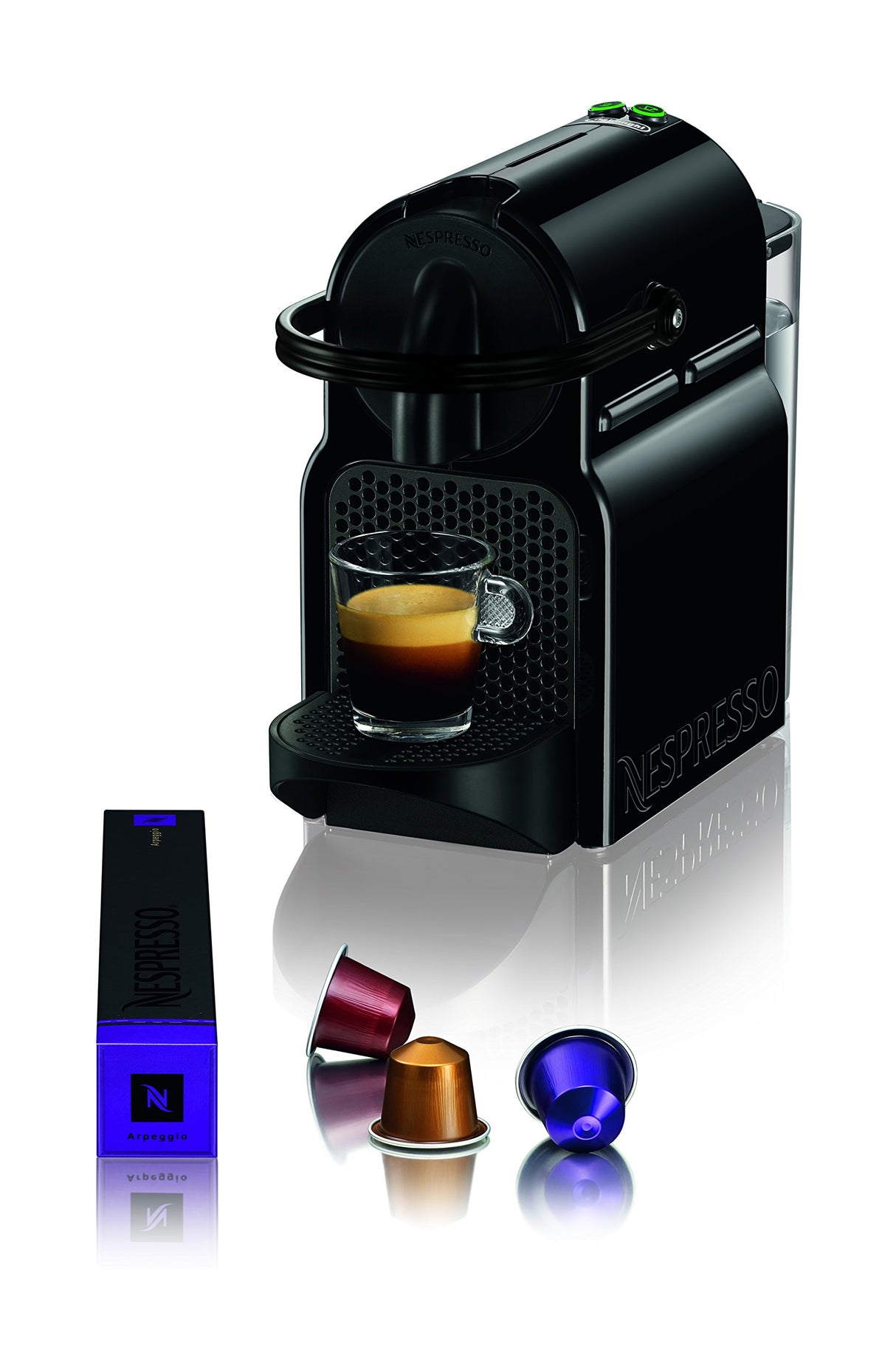 Nespresso Inissia Espresso Machine by De'Longhi,24 oz, Black Nespresso
