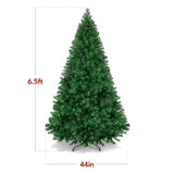 Best Choice Products Artificial Christmas Tree, 6ft Premium Unlit Hinged Design, Dense Branches Realistic Holiday Décor w/Easy Assembly, Base Best Choice Products