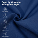 Swivel Outdoor Recliner Chair Set of 2 - Reclining Patio Chair with Adjustable Backrest and Footrest, All-Weather Wicker Chaise Lounge Chair Outdoor for Pool Deck Brown (Upgraded 2.0) Belord