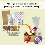 PIUH Deluxe Soap Making Kit for Soap Making,DIY Soap Making Full Set Kits Includes Soap Melter,4 lb Soap Base,8 Essencial Oils,Silicone Loaf Molds & Scraper,Cutter, 8 Dyestuffs for Adult & Kids Gift PIUH