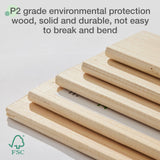 Novilla Heavy-Duty Queen Bed Frame with Headboard and Wooden Slat Support, Easy Assembly in White Novilla