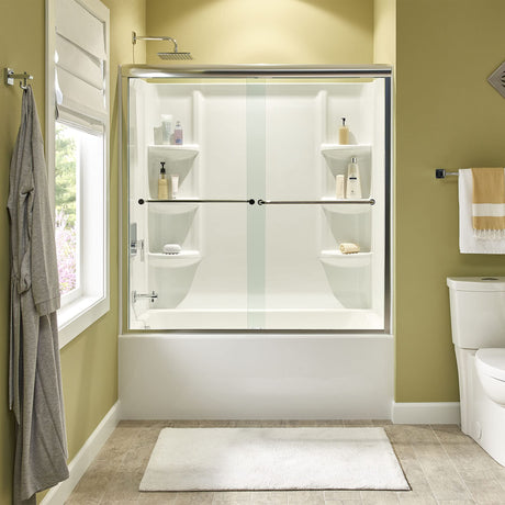 American Standard 2946102.020 Studio Alcove Bathtub RH, 60"X32", White American Standard