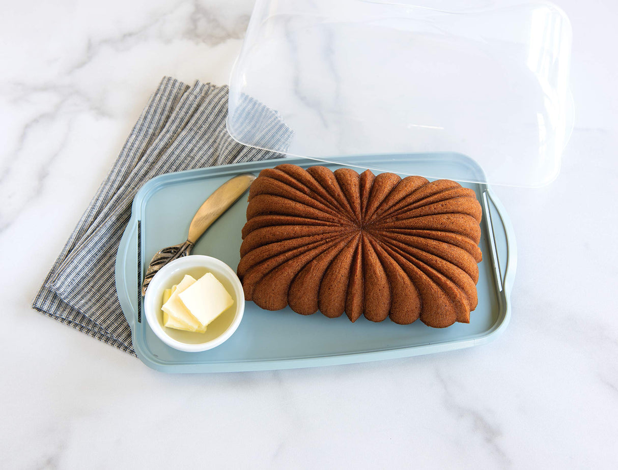 Nordic Ware Loaf Cake Keeper, Blue,12.8"L x 7.3"W x 4.6"H Nordic Ware