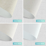 Aprilsmart Motorized Blinds with Remote,Compatible with Apple HomeKit Alexa Google Home- Voice and app Control,Motorized Roller Shades 100% Blackout (Fabric Sampl) Aprilsmart