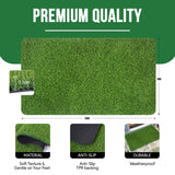 MAYSHINE Artificial Grass Door Mat - for Entryway Indoor/Outdoor Green Turf Rug, Perfect for Dog Potty Training and Multi-Purpose Use 29.5x17inches MAYSHINE