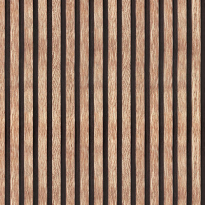Yun-aeon Natural Wood Peel and Stick Wallpaper Wood Slats - 17.3"x 160" Tan Self-Adhesive Waterproof Vinyl Removable Wall Paper for Wall Decor Bedroom