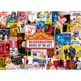 MasterPieces - 1000 Piece Jigsaw Puzzle, Movie Posters, Fun for Adults, Family, Kids, Non-Glare Finish, 19.25" x 26.75" Masterpieces